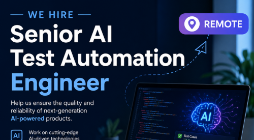 Senior AI Test Automation Engineer  REMOTE